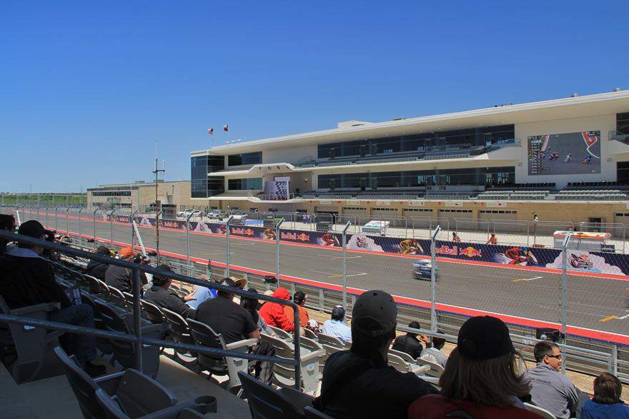 COTA main grandstand seating