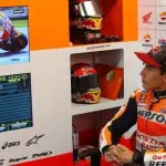 Marc marquez watching FP3