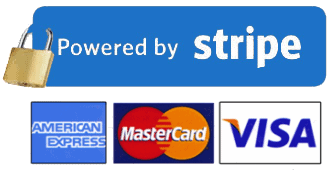 All payments secured by Stripe